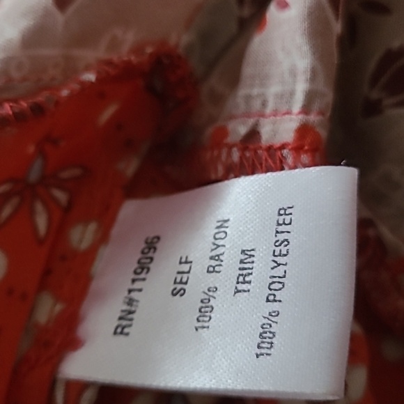 Nightcap Clothing Red Floral Boho Samba Dress - Picture 9 of 11